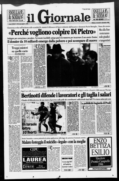 Il giornale : quotidiano del mattino